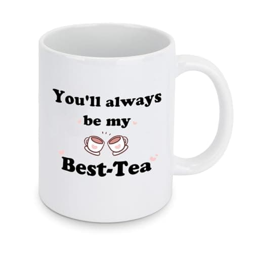 Image of Bestie Gifts Mug Friendship Gifts for Women Men Graduation Presents for Her Him Best Friend Work Bestie Coffee Gift for Boyfriend Girlfriend for Birthday Easter Graduation Christmas Secret Santa