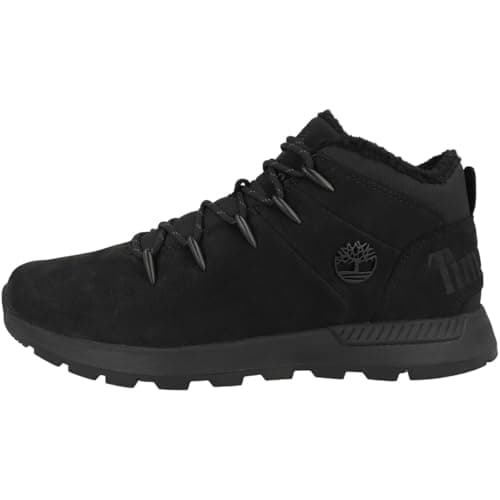 Image of Timberland Adult Sprint Trekker Warmlined Mid Black, black, 10 UK