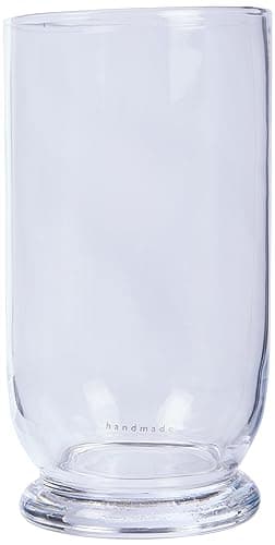 Image of LSA International Terrace Storm Lantern H 23 cm Clear| 1 Unit | Mouthblown and Handmade Glass | TE01