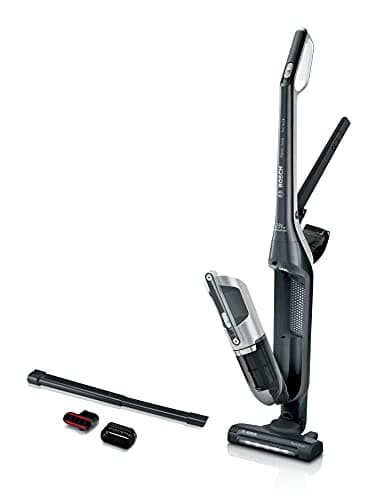 Image of Bosch BBH3230GB Serie 4 Flexxo Cordless Stick Vacuum Cleaner with 2in1 Handheld/Stick Design, 23V Battery, 50 Minutes Run Time, Dark Sapphire
