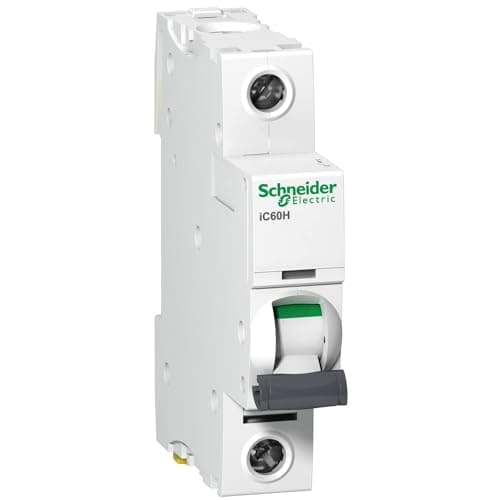 Image of Schneider Electric A9F54120 iC60H 1 Module Single Pole Type C MCB 20A 10kA (C60HC120)