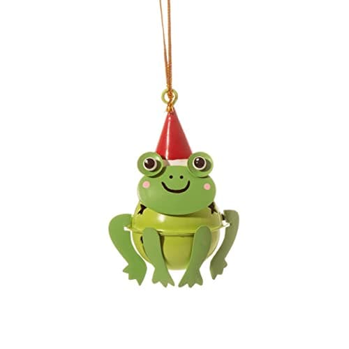 Image of Sass & Belle Frog Hanging Bell Decoration
