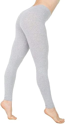 Image of Boolavard High Waisted Leggings for Women - Full Length Women's Leggings (XXL, Grey)