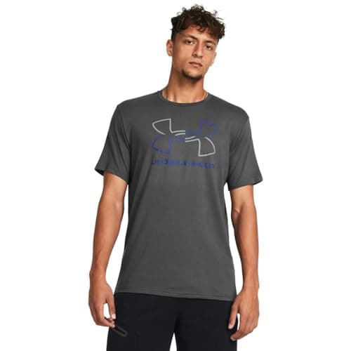 Image of Under Armour Mens GL Foundation Update T-Shirt Charcoal/Blue L