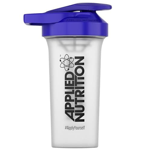 Image of Applied Nutrition Protein Shaker Bottle - Sports Supplements Shaker Cup, Plastic Shaker Bottle (700ml)