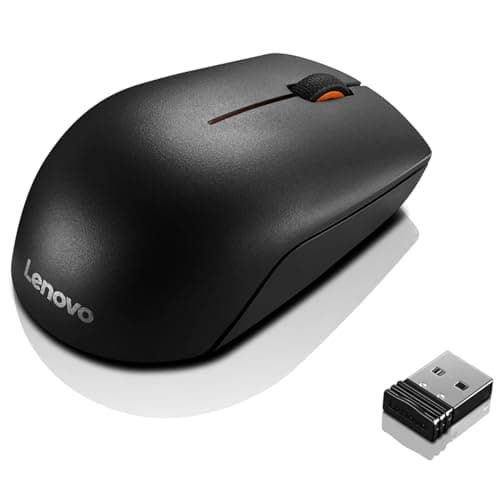 Image of Lenovo 300 Wireless Compact Mouse - Black