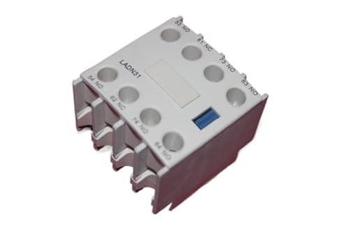Image of UWJISLTR 1PC Auxiliary Contact Block LADN31 3NO/1NC Use for LC1D CONTACTOR