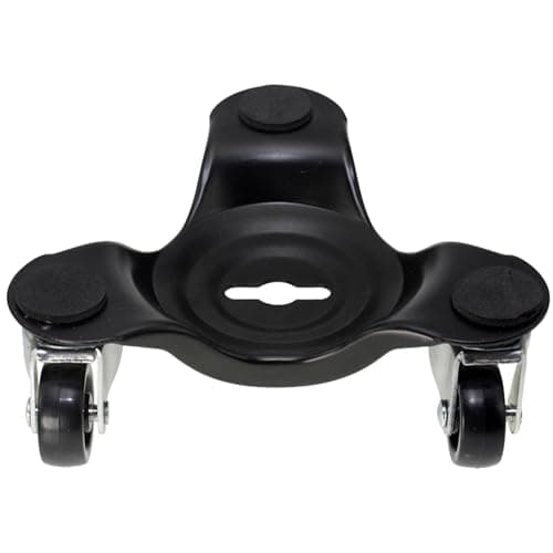 Image of Move It Tri Castor Dolly - 150 x 150mm - 90kg Load Capacity - Metal Frame - Furniture Legs Roller for Fridges, Washers & Heavy Items