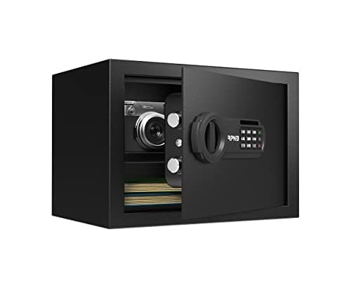 Image of RPNB Deluxe Safe and Lock Box, Money Box, Digital Keypad Safe Box, Perfect for Home Office Hotel Business Jewelry Cash Use Storage,14L
