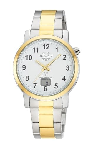 Image of Master Time MTGA-10956-12M Radio Quartz Men's Watch with Digital Date