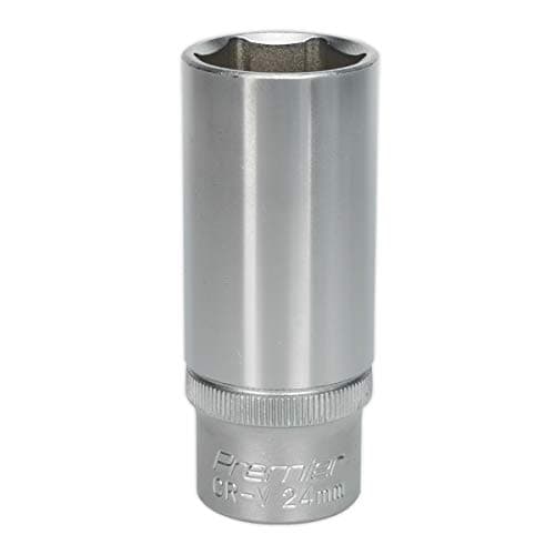Image of Sealey S1224D Walldrive Socket 24Mm Deep 1/2Sq Drive