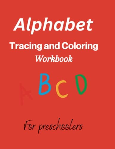 Image of Alphabet: Tracing and Coloring workbook