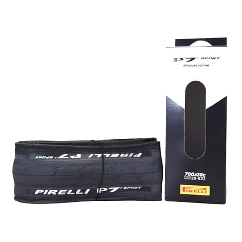 Image of Pirelli P7 Sport Clincher Road Cycling Tyre 700 x 28C, Black