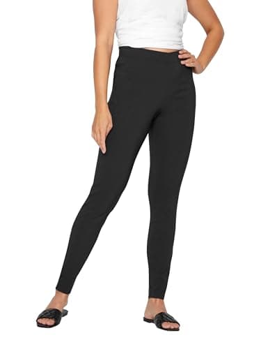 Image of Long Tall Sally - LTS Tall Stretch Skinny Leg Trousers - Women's Black