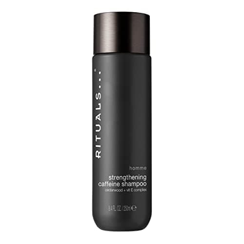 Image of RITUALS Hair Shampoo from the Homme Collection, 250 ml - With Caffeine & Red Ginseng - Stimulating & Invigorating Properties with Vitamin E Complex