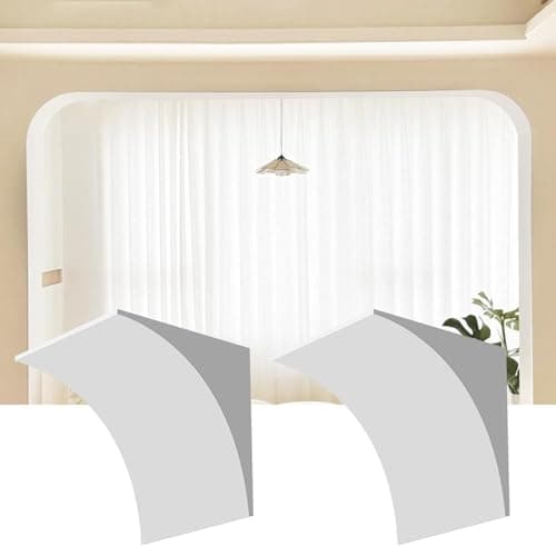 Image of Archs Door Frame Kits,Interior Paintable Arch Half Circle Kit,2 Pcs Rounded Doorway,Elegant And Modern,for Living Rooms And Bedrooms(28 * 28 * 28cm)