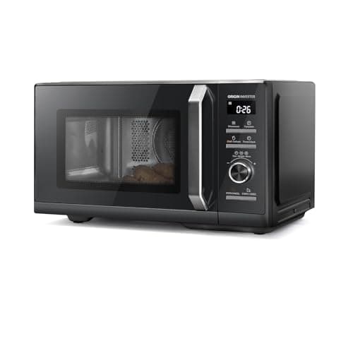 Image of Toshiba Black Microwave 25Liter 900W Digital Microwave Oven With Origin Inverter, Chef Defrost, 10 Power Levels, 7 Auto Menus, Clock &Timer, Easy Clean, Perfect for 10'' Pizza, MW3-AM25PFI(BK)