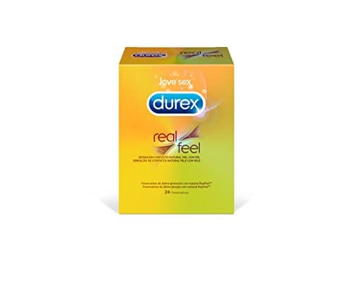 Image of Durex Real Feel Condoms Natural Contact 24 Condoms