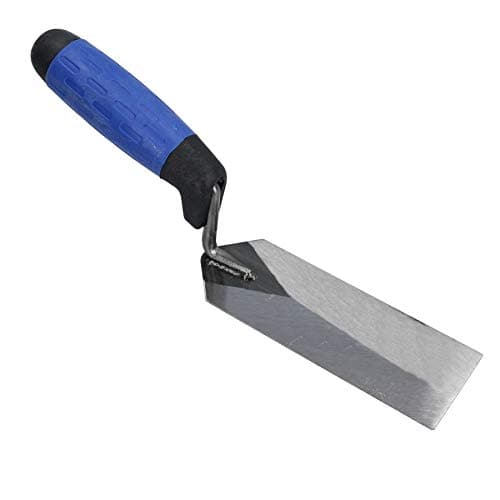 Image of 2” x 5” Margin Trowel for Concrete Plastering Building Pointing Edging Soft Grip