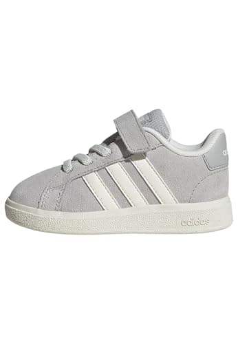 Image of adidas Unisex Baby Grand Court 00s Shoes Infants, Grey Two/Off White/Cloud White, 3 UK Child