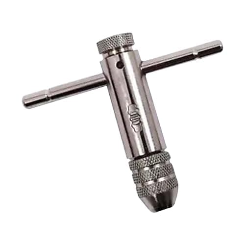 Image of Dunnet Tools Ratchet Tap Wrench Set | M5 to M12 Thread Repair Tool Kit with Adjustable Ratcheting T, Socket Adapter, Metric Tap and Die Set, Plumbing Tools for Tight Spaces