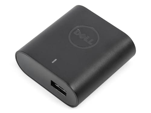 Image of Dell 24W USB Charger/Power Supply/AC Adapter for Venue 11 Pro Tablets - DA24NM130 (Without USB Cable)