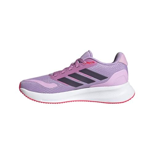 Image of adidas Unisex Kids RUNFALCON 5 Shoes Junior, Powder Plum/Aurora Plum/Lucid Red, 4.5 UK