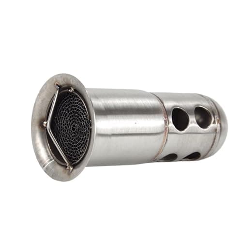 Image of Tailpipe Muffler Universal Front Mid End Exhaust Catalyst DB Killer Baffle Motorcycle Car Muffler Silencer exhaust tip(60mm Enhanced)