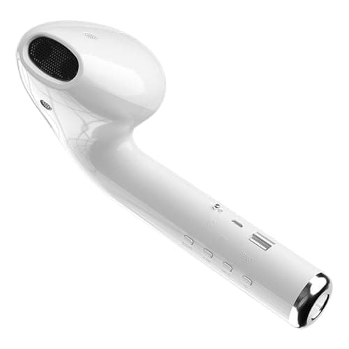 Image of Giant Earphone Speaker,Portable Wireless Giant Earbud Speaker,Funny Novelty Large Headphone Players Rechargeable Battery for Biking Camping Shower Birthday Car