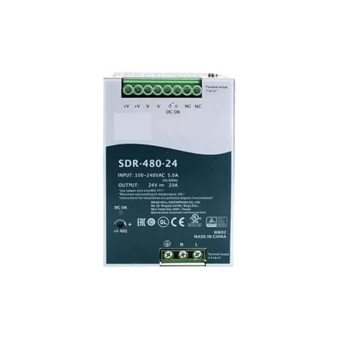 Image of LEOTNNDQ SDR-480 DC 24V 48V 480W Power Supply(SDR-480-48V)