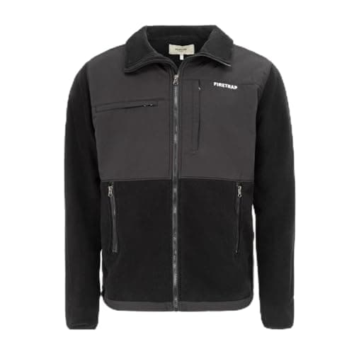 Image of Firetrap Mens Jacket Long Sleeve Black M