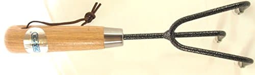Image of trophiesuk DRAPER CARBON STEEL HEAVY-DUTY HAND CULTIVATOR with ASH HANDLE FREE ENGRAVING