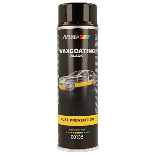 Image of Motip Wax Coating Underbody Rust Protection - Black - 500 ml