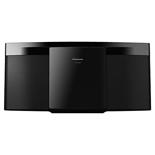 Image of Panasonic SC-HC200EB-K Modern HiFi System with FM Radio, 20W Speaker and CD Player, Bluetooth, USB playback, Black