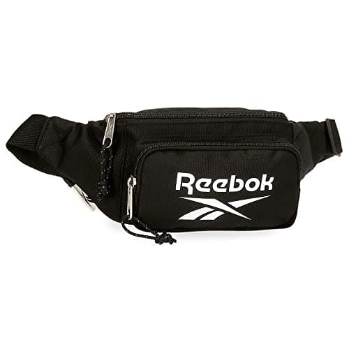Image of Reebok - Boston Belt Bag with Pocket, Black, 35 x 13 x 5 cm, Polyester