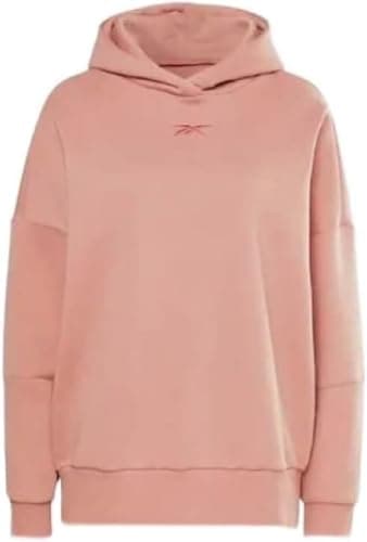 Image of Reebok Women's Standard Oversized Hoodie, Canyon Coral, 4X-Large
