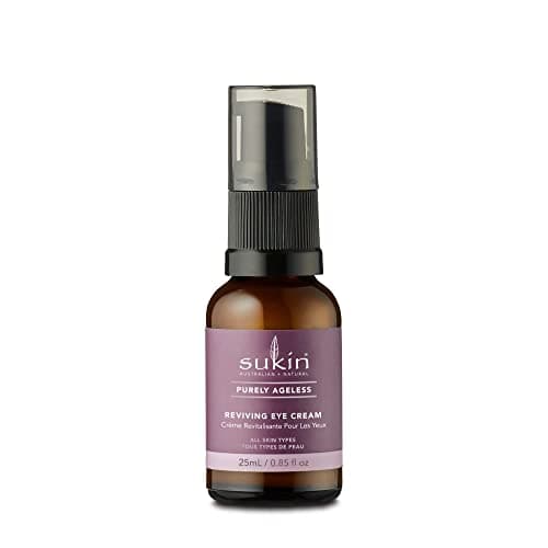 Image of Sukin Purely Ageless Reviving Eye Cream 25ml - with Green Coffee; cruelty free & vegan friendly - antioxidant rich hydration to reduce the appearance of dark circles.