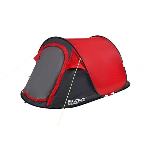 Image of Regatta Malawi 2 Person Pop-Up Tent (One Size) (Pepper)