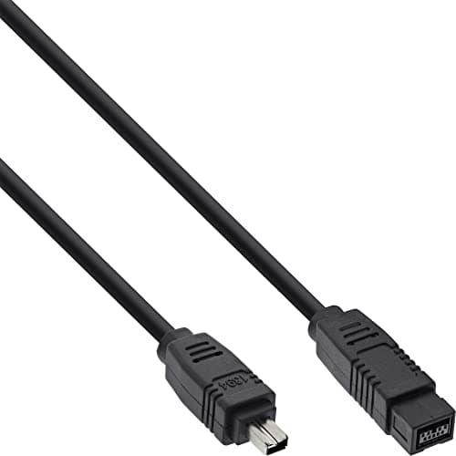 Image of InLine 1.8m 4 Male to 9 Male IEEE1394 FireWire Cable