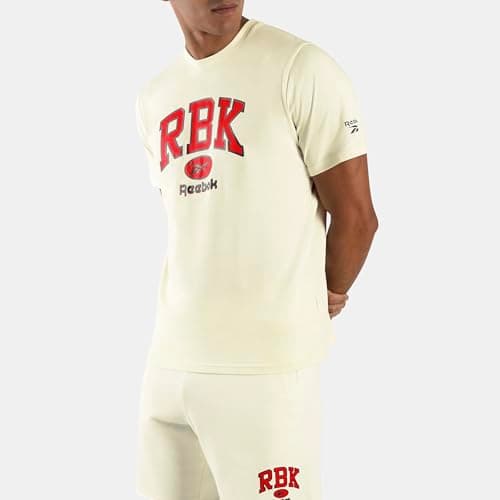 Image of Reebok RBK Collegiate T-Shirt Off-White