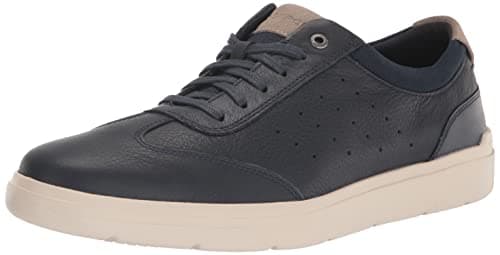 Image of Rockport Men's Total Motion Court T-Toe Oxford Mens Shoes, New Dress Blues, 9.5