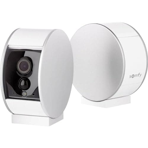 Image of Somfy 2401507 Indoor Camera, Full HD Security Camera for Home Security Systems, Smart Device with Integrated App and Simple Installation