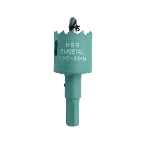 Image of 30mm hole saw LAIWEI hole cutter with 1.18" HSS ring hole drill for cutting holes in wood, plasterboard, aluminium profiles, PVC and other materials(1-3/16")