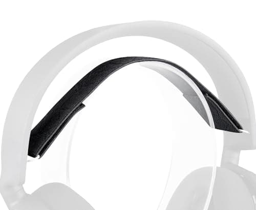 Image of SOULWIT Flexible Fabric Replacement Headband for SteelSeries Arctis 3/Arctis 5 (Do Not Fit Other Arctis) Headset, Headphones Replacement Band, Headstrap Head Cushion Pad Repair Part - Black Line