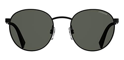 Image of Polaroid PLD 2053/S 807 BLACK, 51, ROUND/OVAL, Polarized