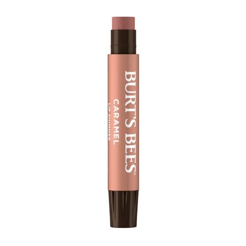 Image of Burt's Bees 100% Natural Origin Lip Shimmer, Caramel with Shea Butter and Fruit Oils, 1 Tube, 2.6g