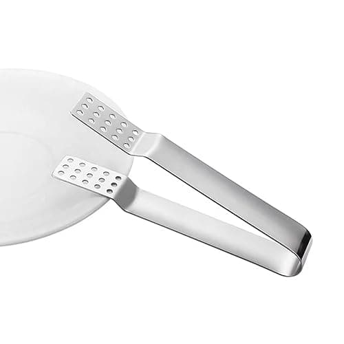 Image of Royal Cuisine Tea Bag Squeezer, Stainless Steel Tea Bag Holder Tea Bag Tongs Tea Bag Spoon Tea Bag Strainer Clip for Gripping Ice Cubes Tea Bags for Loose Tea Loose Leaf Gripping Ice Cubes (14.5cm)