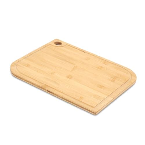 Image of Judge Kitchen Bamboo Chopping Board - 33 x 23 x 1 cm, Durable & Scratch-Resistant Cutting Board