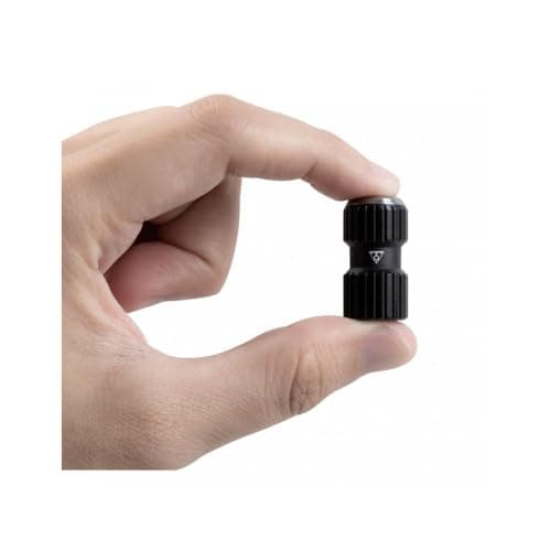 Image of Topeak Nano Airbooster CO2 Bicycle Tyre Inflator for Threaded Cartridges, Black