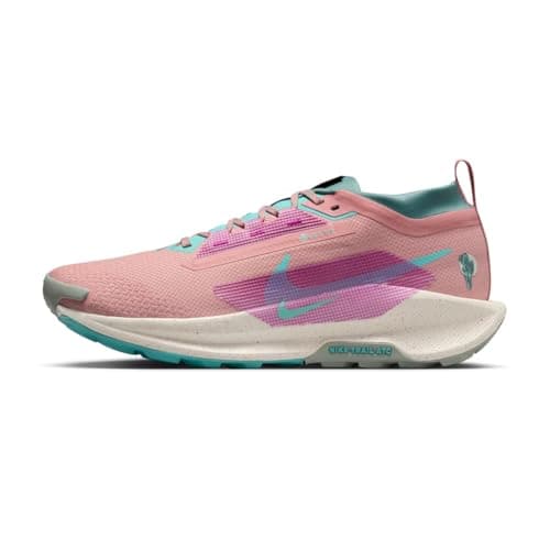 Image of NIKE React Pegasus Trail 5 Gore-Tex Men's Trainers FQ0908 (Red Stardust/Bicoastal/Vivid Grape/Green Frost 600) UK 9 (EU 44)